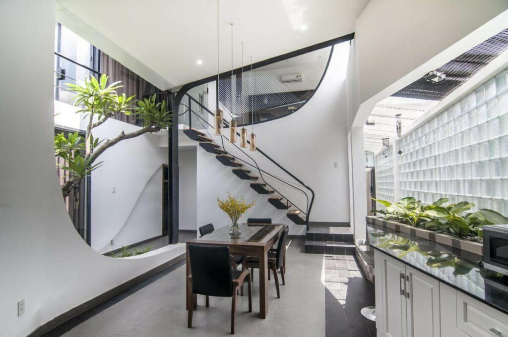 Thiết kế giếng trời đẹp