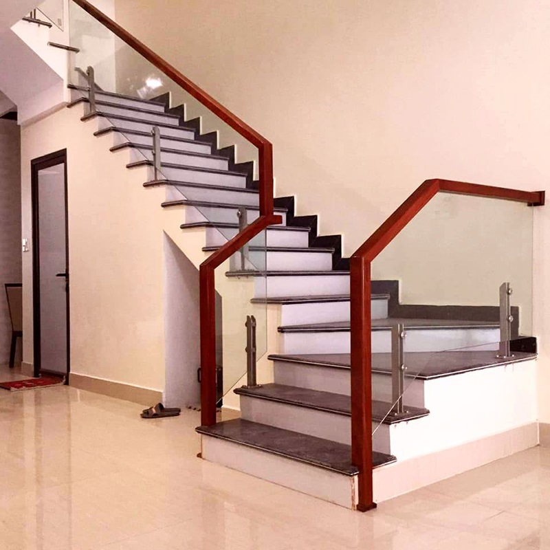 Vật liệu tay vịn cầu thang đẹp 