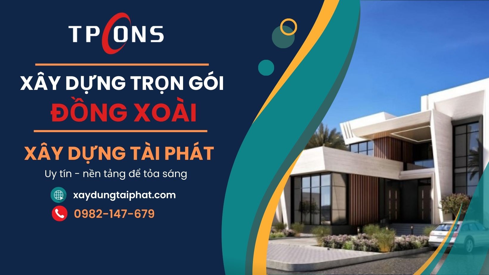 xây dựng trọn gói tại đồng xoài