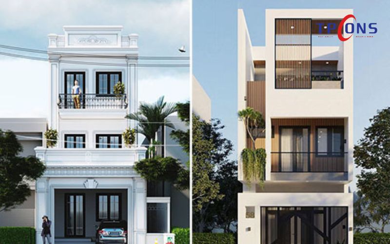 Bạn có thể lựa chọn nhiều mẫu thiết kế khi lựa chọn dịch vụ xây nhà trọn gói tại Tài Phát